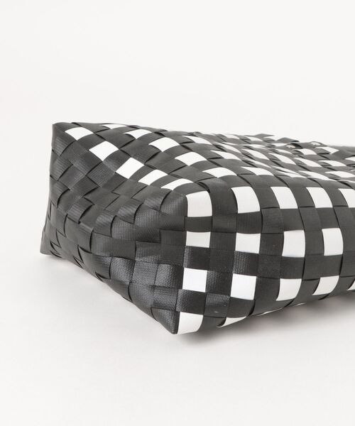 「VitaFelice」 ハンドバッグ FREE ブラック×ホワイト レディース_画像3