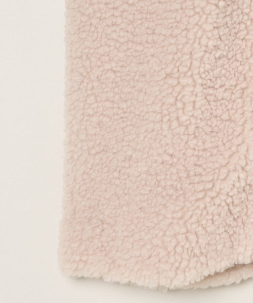 【新品・未使用品 スリードッツエコペルボア ロングコート】 エコペルボア ロングコート（その他アウター）｜three dots