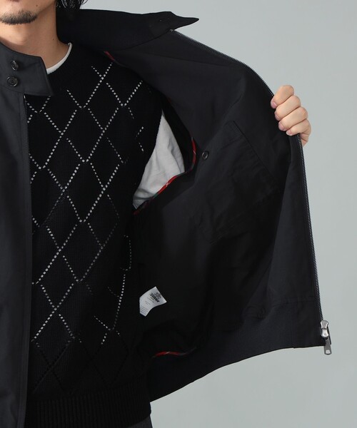 ブルゾン アウター BARACUTA / G9 BOX LIGHT JACKET ポリエステルコットン ショートブルゾン メンズの画像