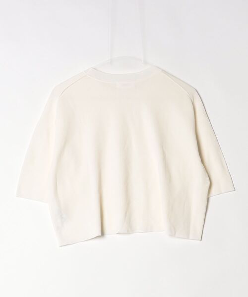 「MIESROHE」 半袖ニット ONE SIZE ベージュ レディース_画像2