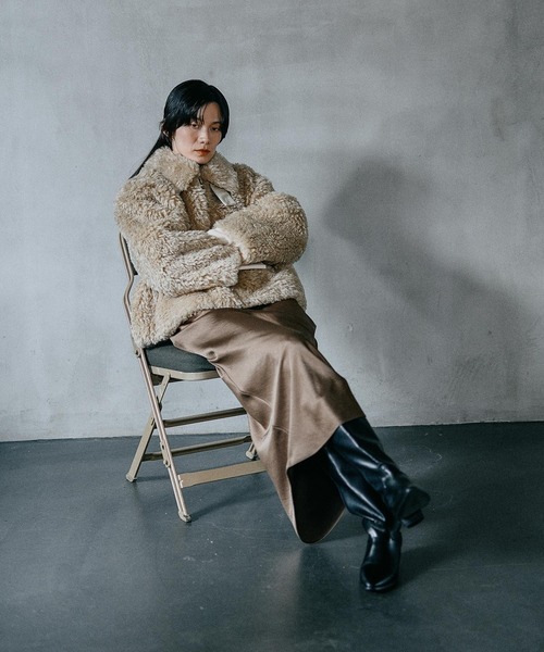 LEPSIM（レプシィム） ブルゾン アウター プードルファーブルゾン