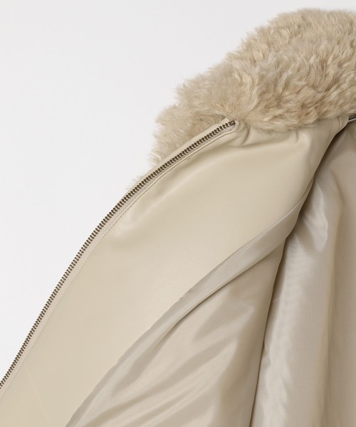 LEPSIM（レプシィム） ブルゾン アウター プードルファーブルゾン