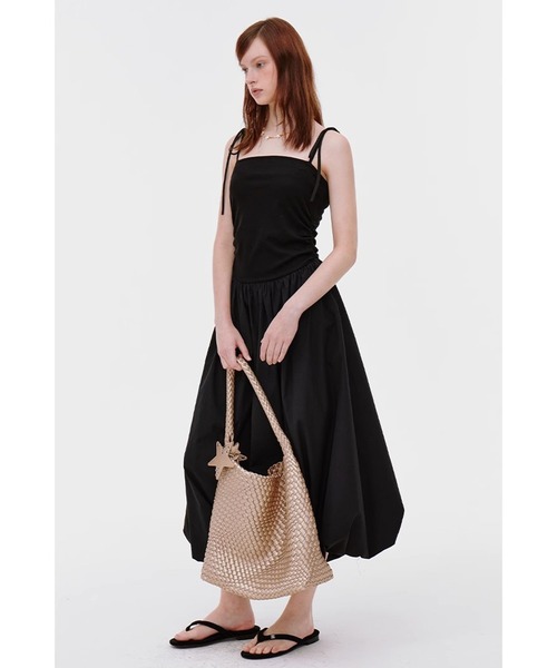 「Fano Studios」 キャミソールワンピース S ブラック レディース_画像2