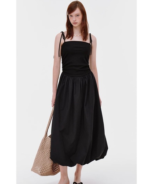 「Fano Studios」 キャミソールワンピース S ブラック レディース_画像4