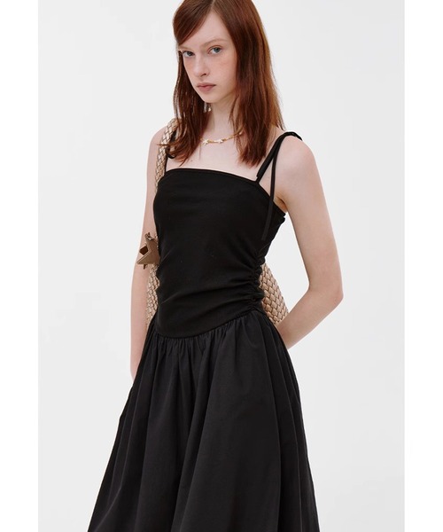 「Fano Studios」 キャミソールワンピース S ブラック レディース_画像8