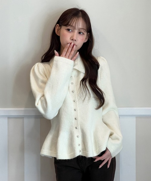 TOGA PULLA（トーガ プルラ） 長袖カットソー 36 ホワイト レディース