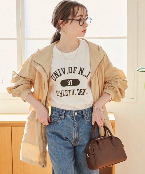 「ANGIE」 マウンテンパーカー FREE アイボリー レディース_画像2