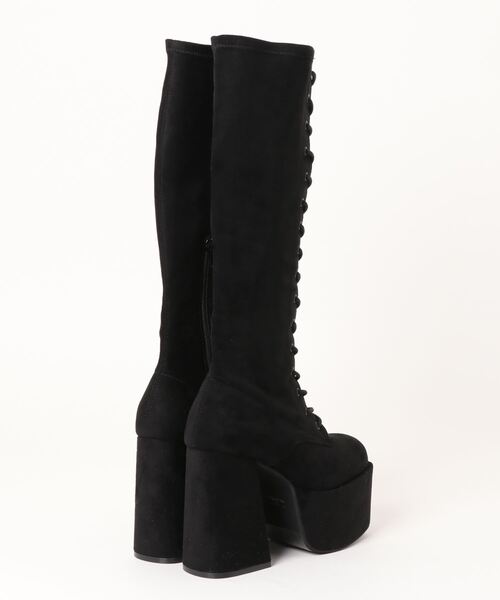 EMODA（エモダ） ロングブーツ SMALL ブラウン レディース : ZOZOTOWN