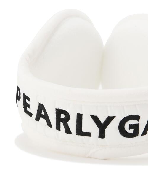 美品!!　PEARL GATES　 PG ロゴ PEARLY GATES（パーリーゲイツ） 「PEARLY GATES」PG is PG イヤマフ