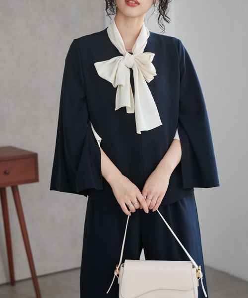 「RANAN」 セットアップ M ベージュ レディース_画像5
