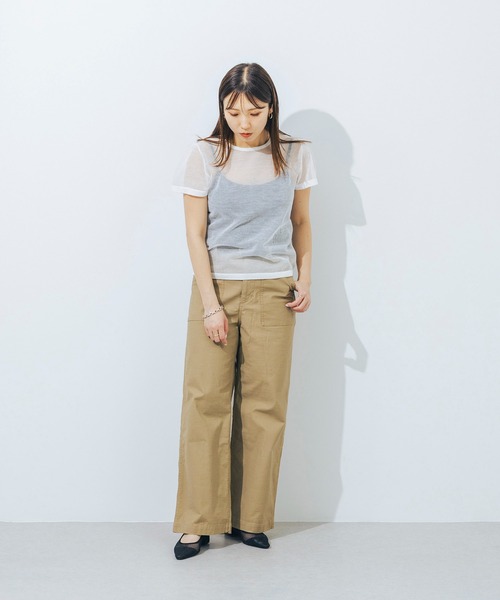 パンプス 「柔らかい・クッション入り」ポインテッドネットメッシュパンプス JA5906の画像