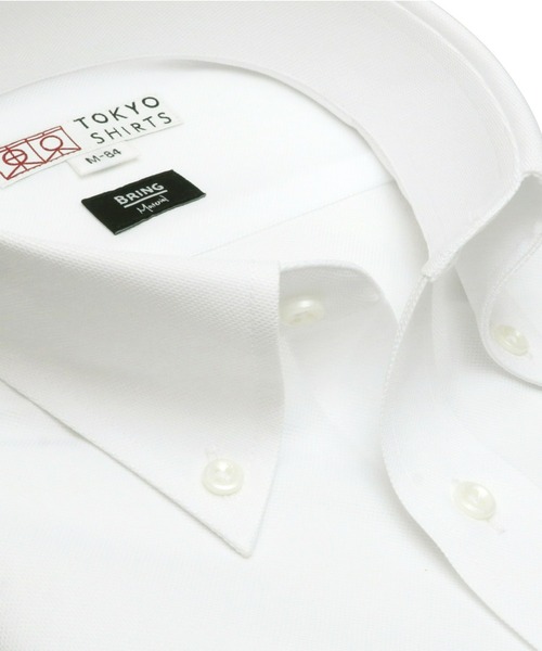 「TOKYO SHIRTS」 長袖シャツ - ホワイト メンズ_画像2