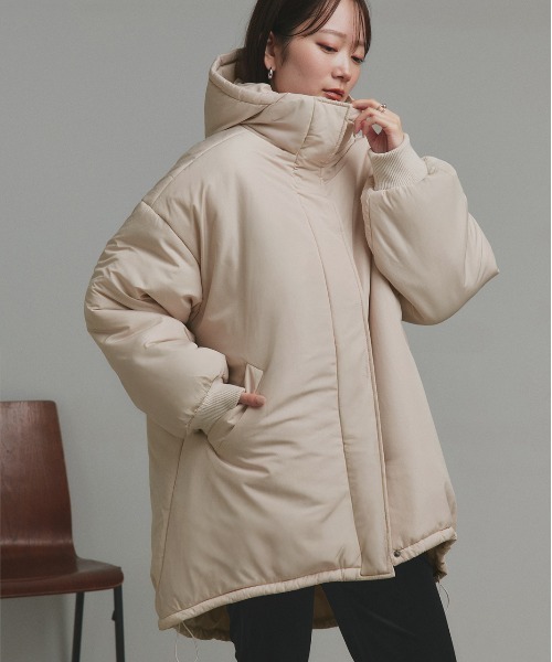 「ad thie」 マウンテンパーカー FREE ブラック レディース_画像9