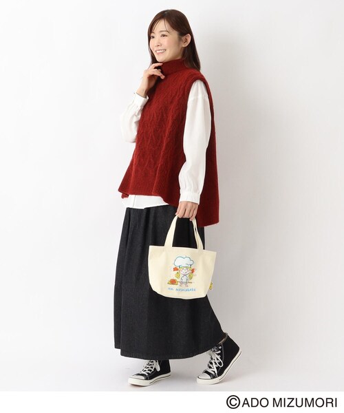 one'sterrace（ワンズテラス） トートバッグ 「リンネル2月号掲載