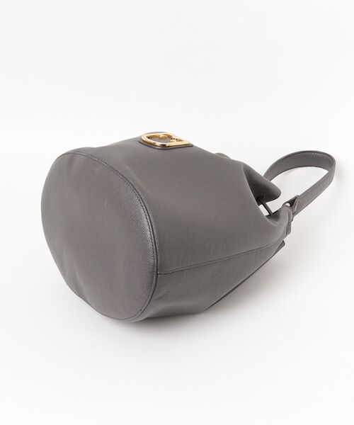 FURLA（フルラ） ワンポイントハンドバッグ - グレー レディース