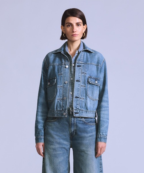 Levi's（リーバイス） デニムジャケット gジャン BLUETAB(TM) TYPEII