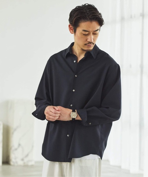 EDIFICE（エディフィス） シャツ SUPER 100's ウール レギュラー