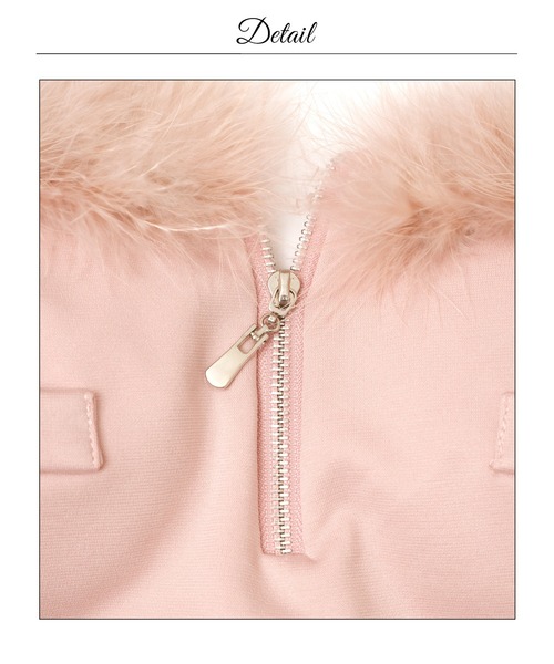 DAZZY（デイジー） ドレス クロスしてもOK!!SEXYホルターネックファー