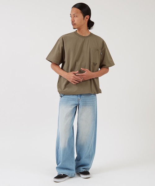 GERRY（ジェリー） tシャツ 「GERRY」ドットエアー 裾ドローコード