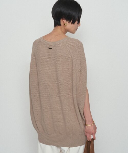 Loungedress（ラウンジドレス） ベスト ジレ ギマ鹿子ポンチョニット