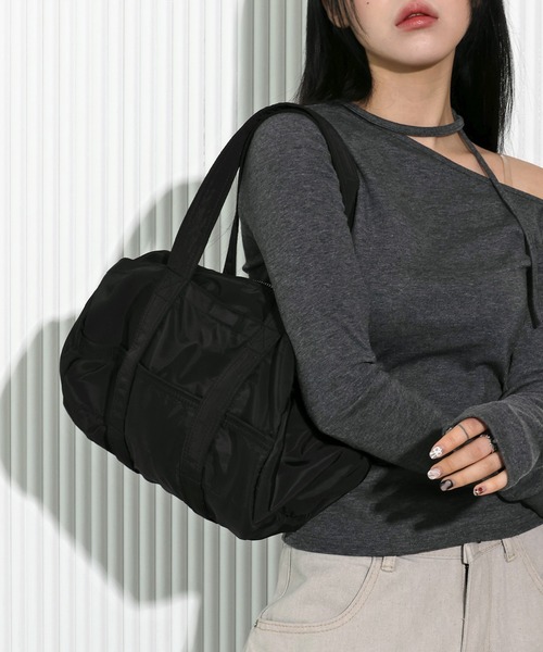 「FOLLOWIN」 トートバッグ ONE SIZE シルバー レディース_画像4