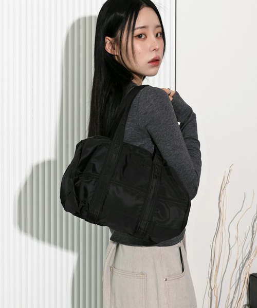 「FOLLOWIN」 トートバッグ ONE SIZE シルバー レディース_画像5