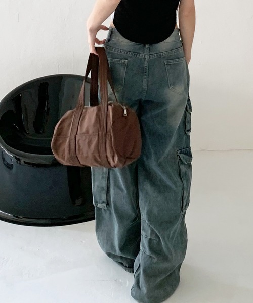 「FOLLOWIN」 トートバッグ ONE SIZE シルバー レディース_画像8