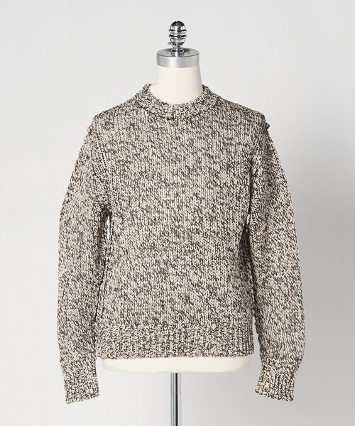 ニット セーター 「LOEFF」ストローヤーン ライク プルオーバー UNISEX レディース メンズ
