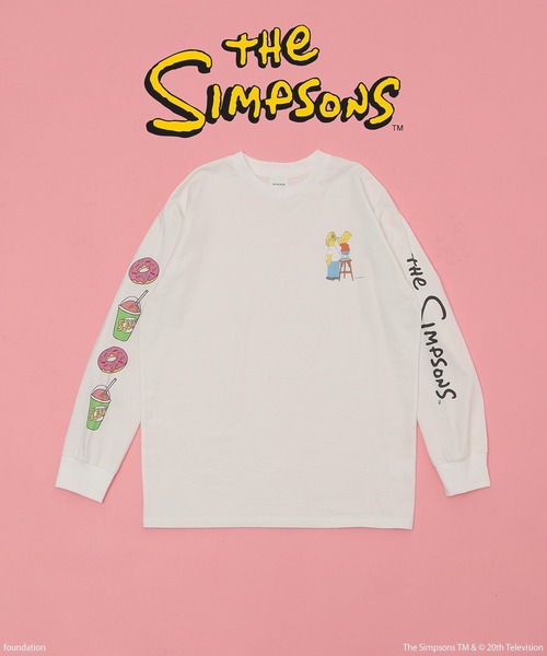 The Simpsons（ザ シンプソンズ） tシャツ (THE SIMPSONS)L/S TEE