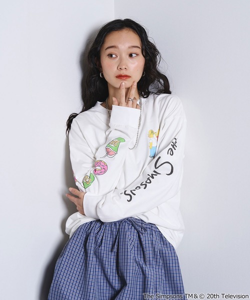 The Simpsons（ザ シンプソンズ） tシャツ (THE SIMPSONS)L/S TEE