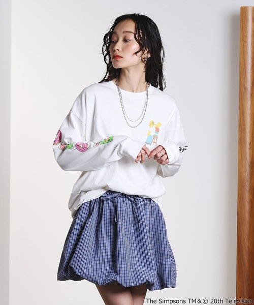 The Simpsons（ザ シンプソンズ） tシャツ (THE SIMPSONS)L/S TEE