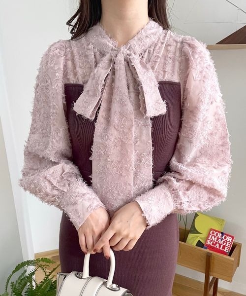 「mysty woman」 ドッキングワンピース FREE ブラウン レディース_画像5