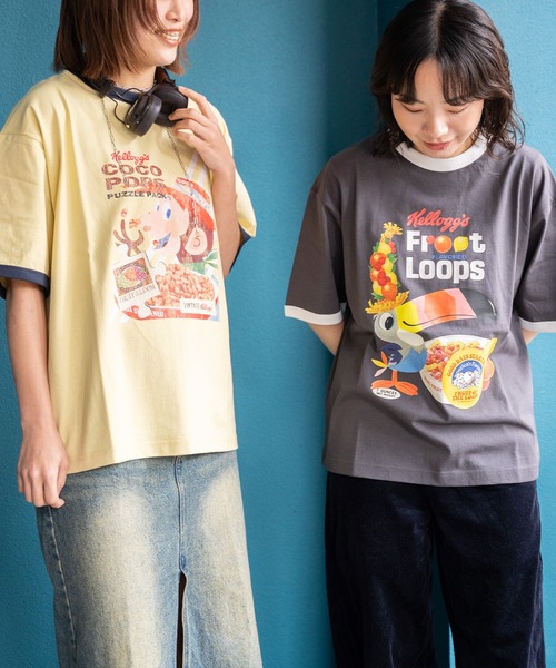 FRUIT OF THE LOOM(フルーツオブザルーム) tシャツ FTL x KELLOGGS FRUIT OF THE LOOM(フルーツオブザルーム) tシャツ FTL x KELLOGGS