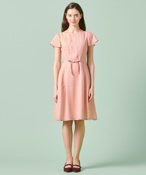 TOCCA（トッカ） 半袖ワンピース 00 ピンク レディース : ZOZOTOWN