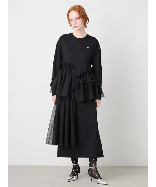 SORIN（ソリン） ワンピース Tulle Docking Big Dress/チュール