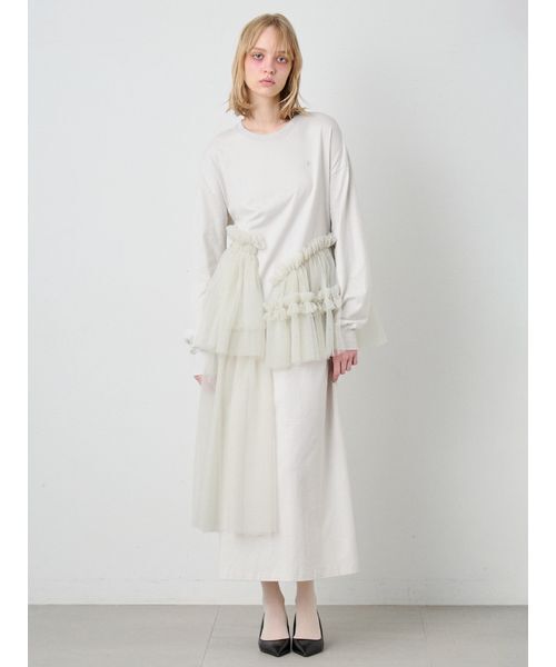 SORIN（ソリン） ワンピース Tulle Docking Big Dress/チュール