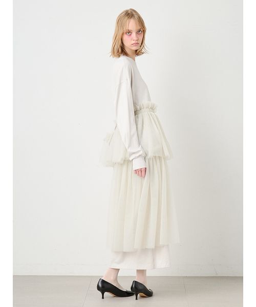 SORIN（ソリン） ワンピース Tulle Docking Big Dress/チュール