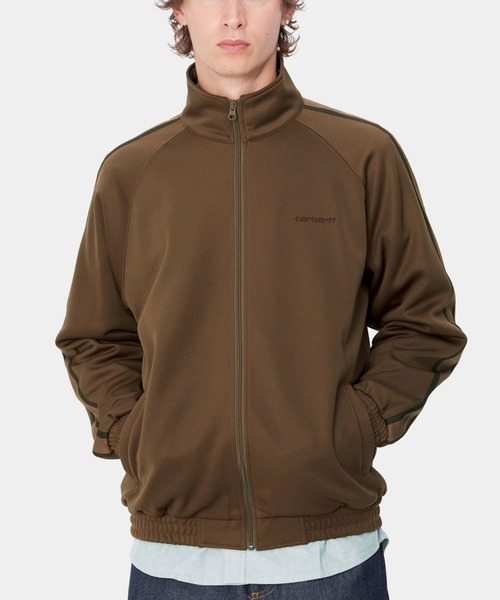 「Carhartt WIP」 ジャージブルゾン L ブラウン メンズ