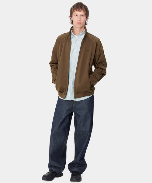 「Carhartt WIP」 ジャージブルゾン L ブラウン メンズ_6