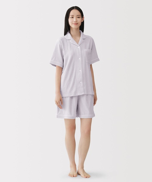 無印良品　レディースパジャマ　4点セット 無印良品（MUJI） パジャマ ルームウェア 婦人 脇に縫い目のない 二重