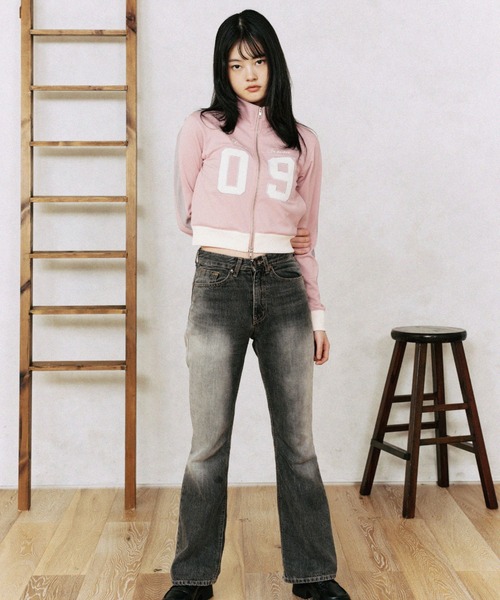 「FCMM」 ジャージブルゾン SMALL ピンク レディース_画像6