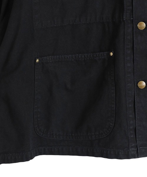 コート ジャケット Orslow / オアスロウ：RELAX FIT OXFORD COVERALL：01-6034-61S「STD」 メンズの画像