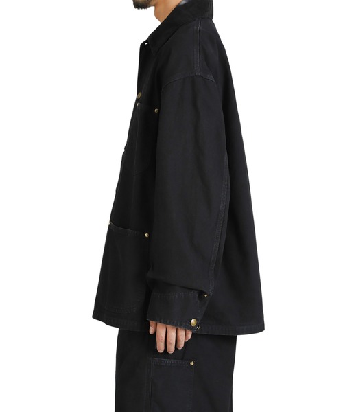 コート ジャケット Orslow / オアスロウ：RELAX FIT OXFORD COVERALL：01-6034-61S「STD」 メンズの画像