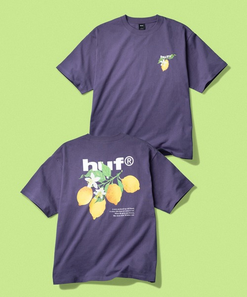 HUF（ハフ） tシャツ SOUR LEMON TEE メンズ レディース : ZOZOTOWN
