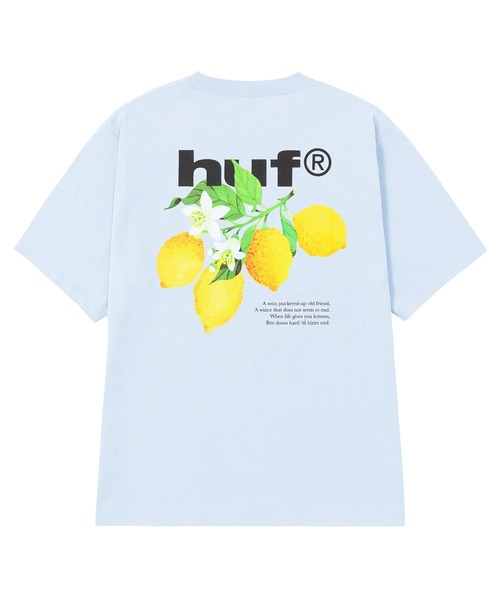 HUF（ハフ） tシャツ SOUR LEMON TEE メンズ レディース : ZOZOTOWN