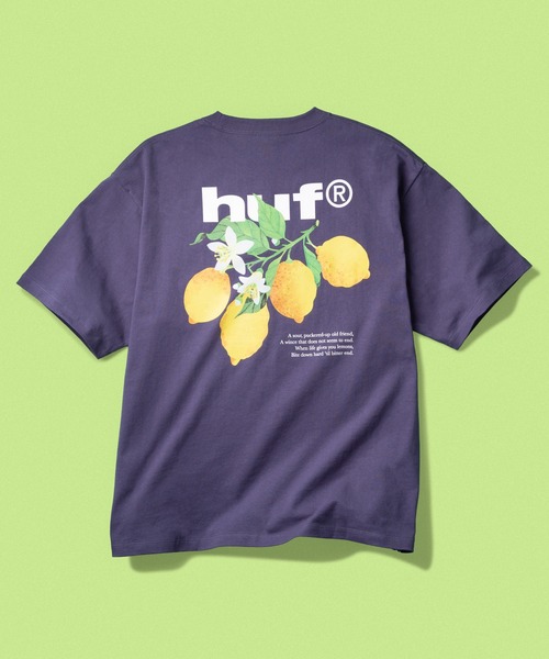 HUF（ハフ） tシャツ SOUR LEMON TEE メンズ レディース : ZOZOTOWN