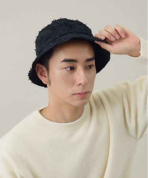 kuros'（クロス） 帽子 ハット レディース ボタニカル柄メトロハット