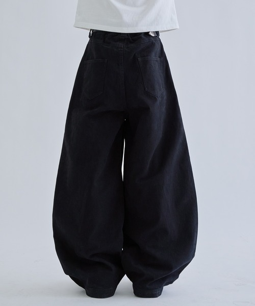 EPNK Seamcurve slacks / シームカーブスラックス ワイドパンツ パンツ Seamcurve cotton pants / シームカーブコットン