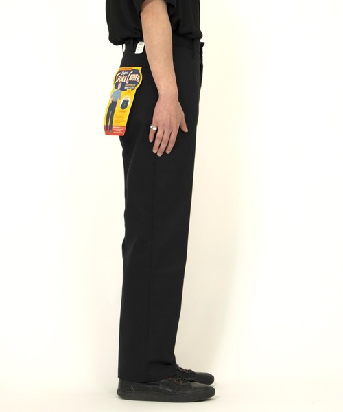 「UNIVERSAL OVERALL」 チノパンツ 34 ネイビー メンズ_画像7
