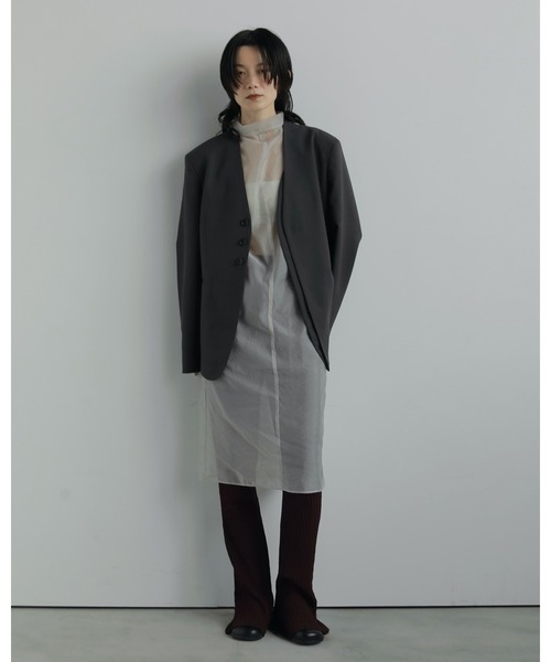 「anuke」 イージーパンツ 36inch ブラック レディース_画像5